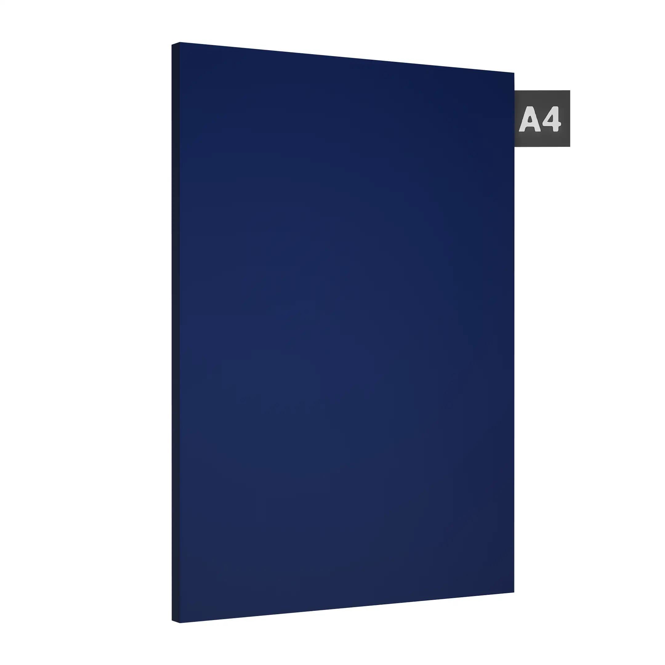 Royal Blue Plain Laminate 8x4 ft High Gloss 0.8 mm - 51185 HG+