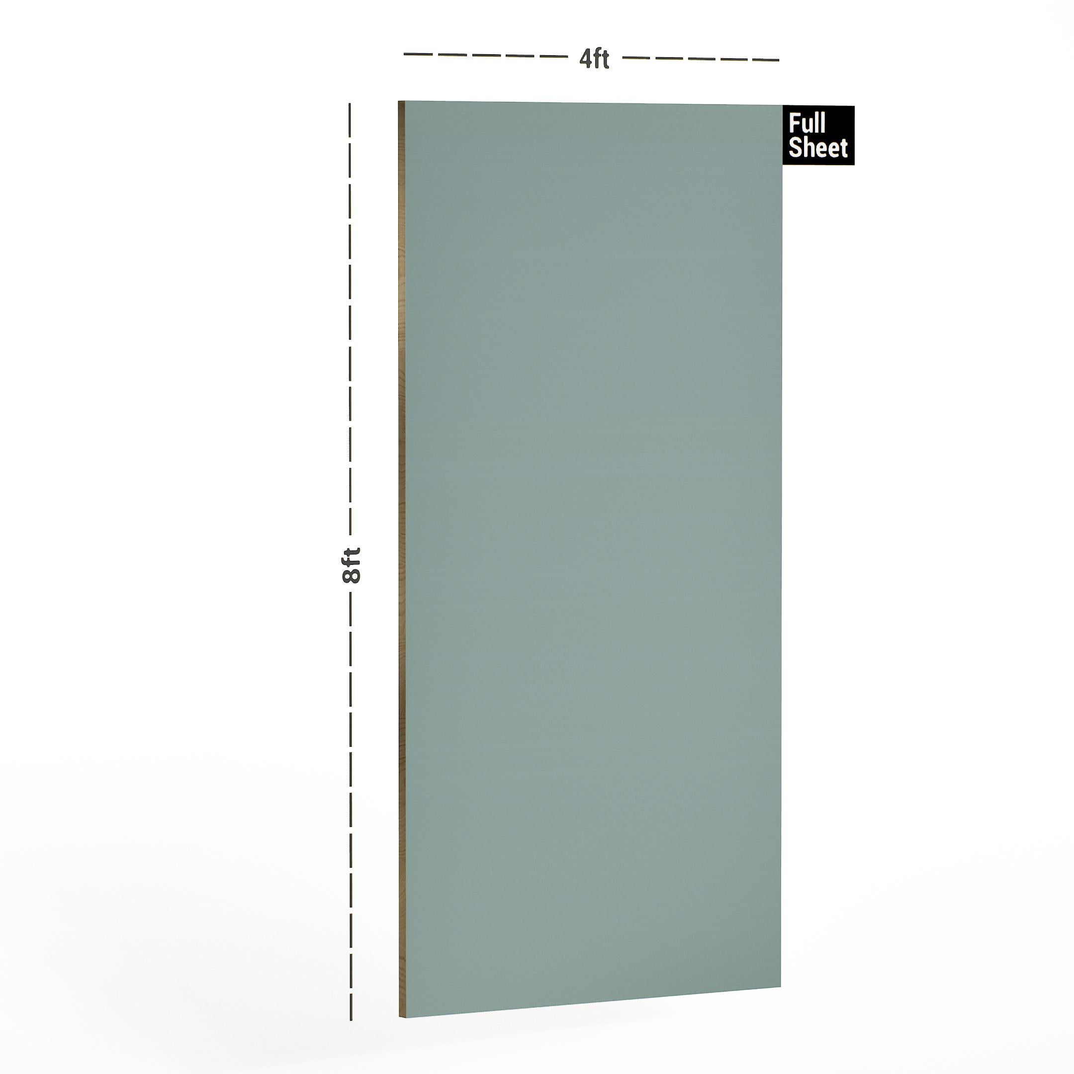 Sky Blue Plain Laminate 8x4 ft High Gloss 1 mm - 5170 SP