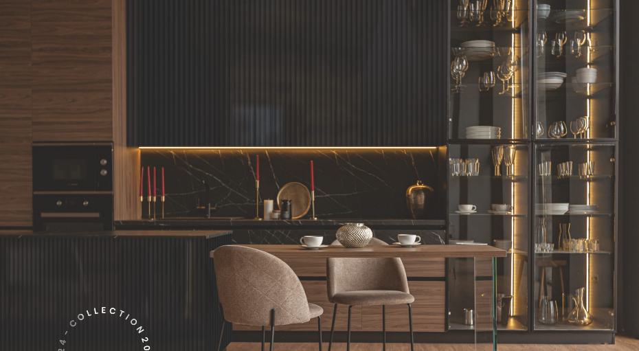 Wabi Sabi Fluted Laminate 8x4 ft 2.3 mm - 5223 TR