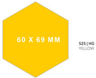 Yellow Designer Laminate 8x4 ft High Gloss 0.8 mm - 525 HG