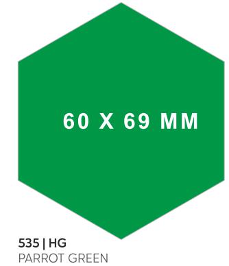 Parrot Green Designer Laminate 8x4 ft High Gloss 0.8 mm - 535 HG