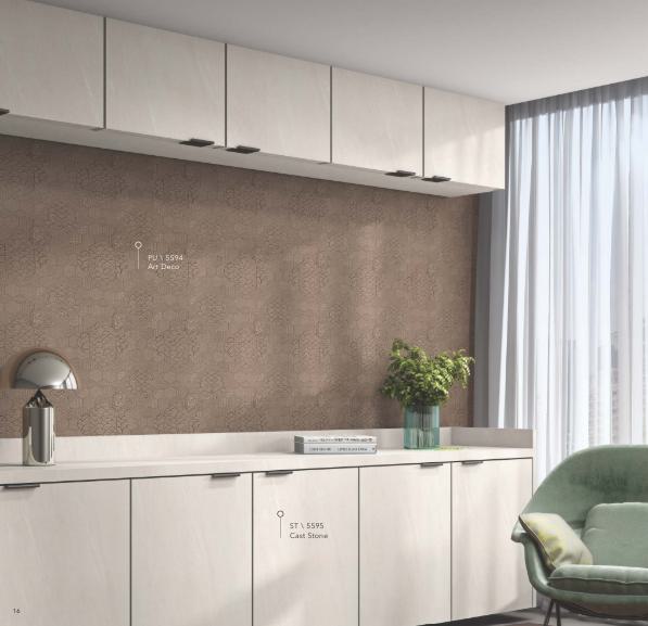 Cast Marble & Stone Laminate 8x4 ft Texture 1 mm - 5595 ST