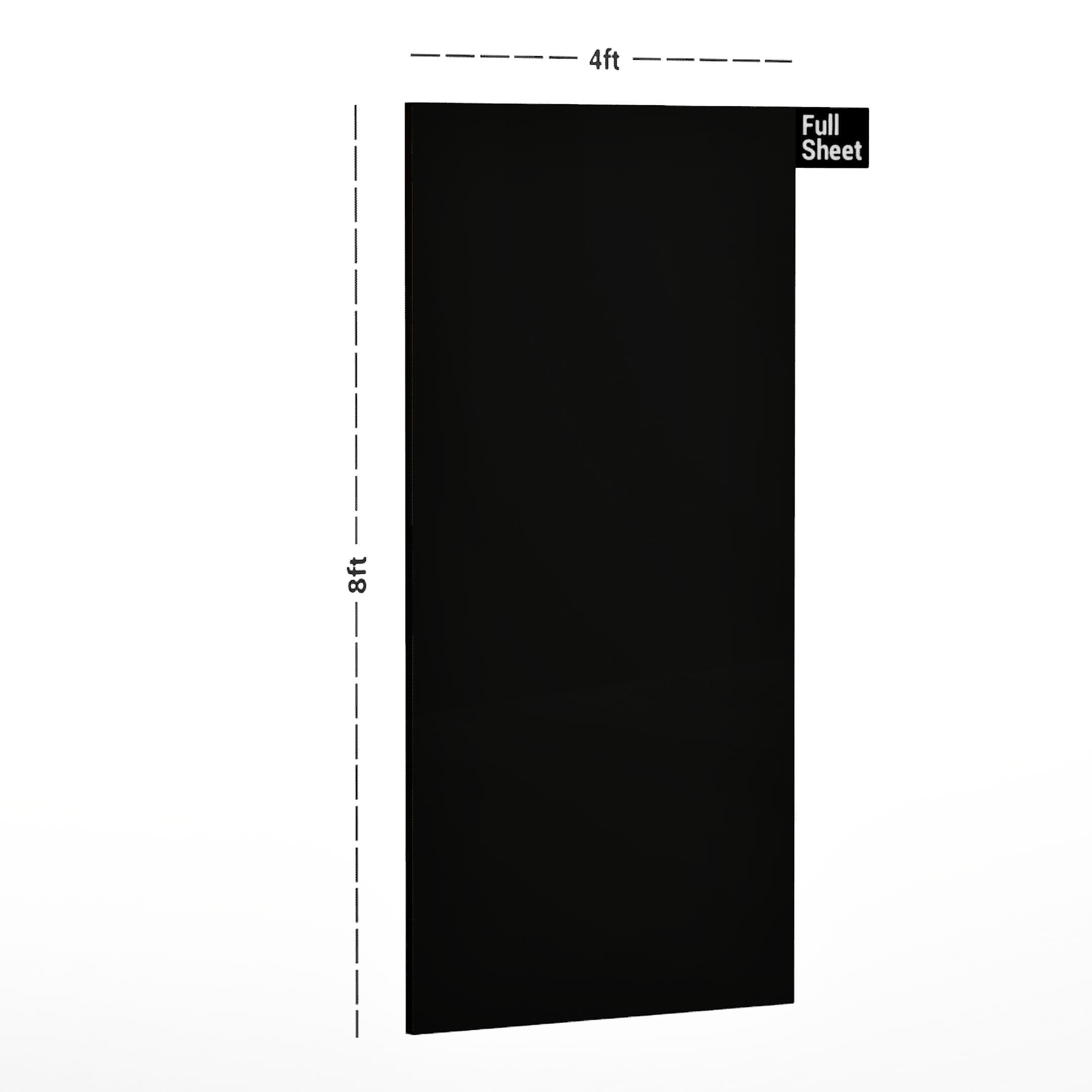 Anthracite Grey Plain Laminate 8x4 ft Suede 1 mm - 604x SF