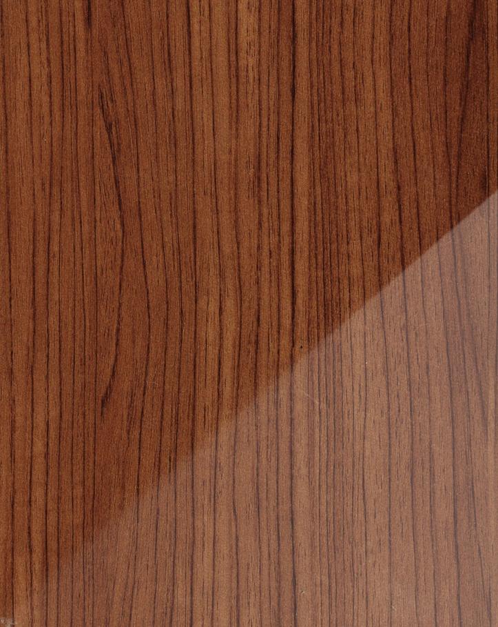 Freedom Walnut Wood Laminate 8x4 ft Glossy 0.8 mm - 6143 SG
