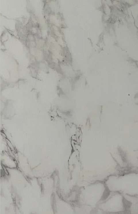 Carrara White Marble & Stone Laminate 8x4 ft High Gloss 1 mm - 6145 HGL