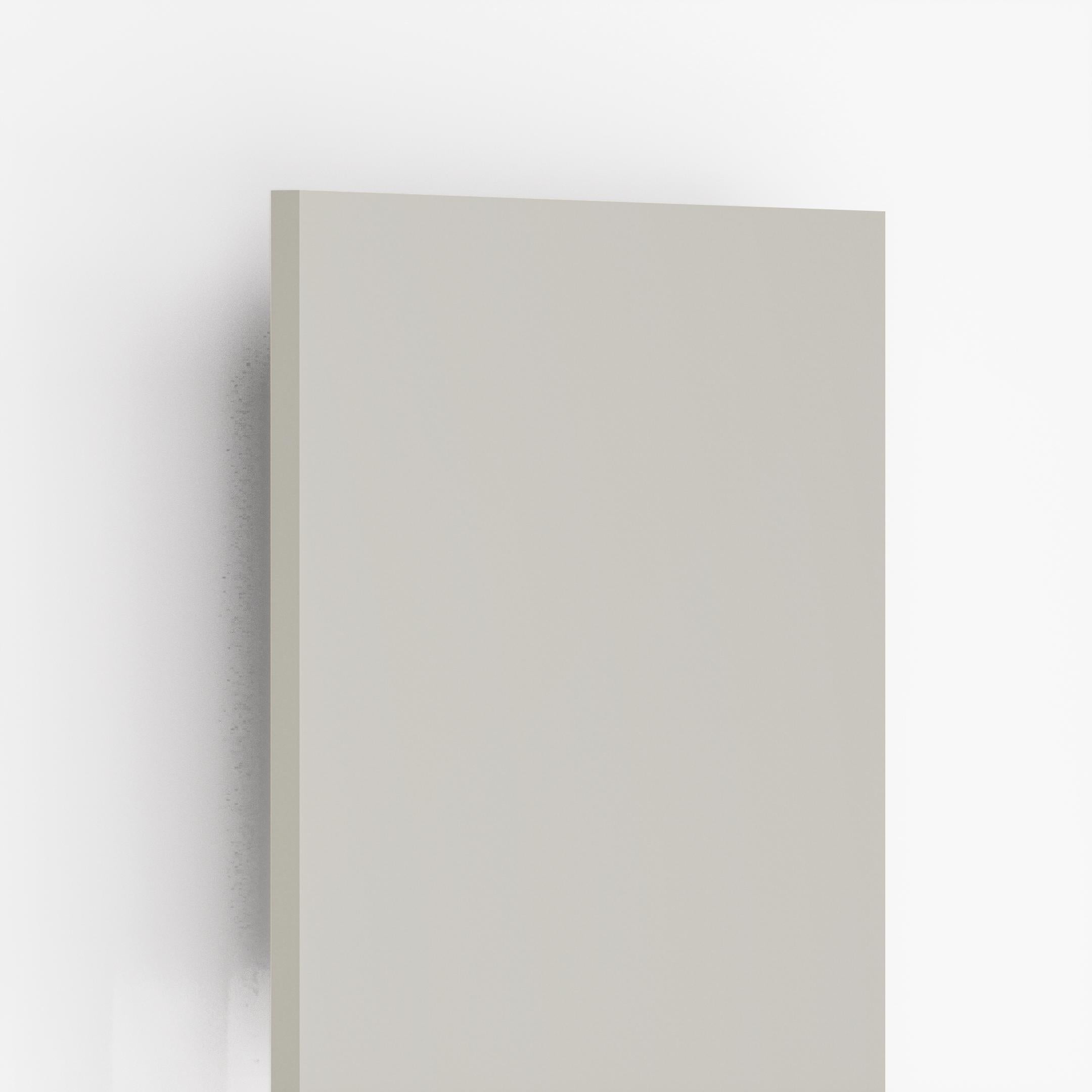 Pebble Grey Plain Laminate 8x4 ft Suede 1 mm - 614x SF