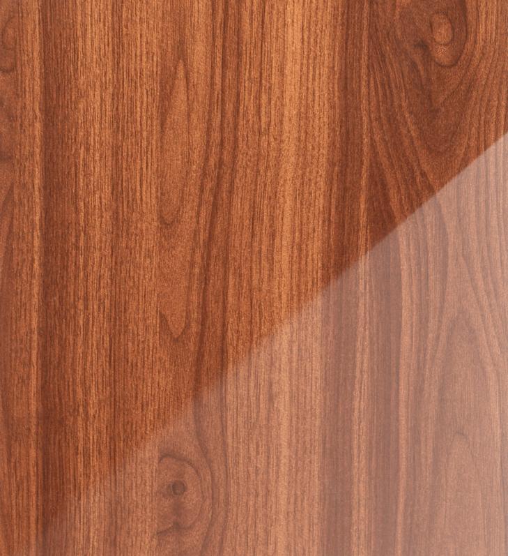 Swedish Light Brown Wood Laminate 8x4 ft Glossy 0.8 mm - 6167 SG