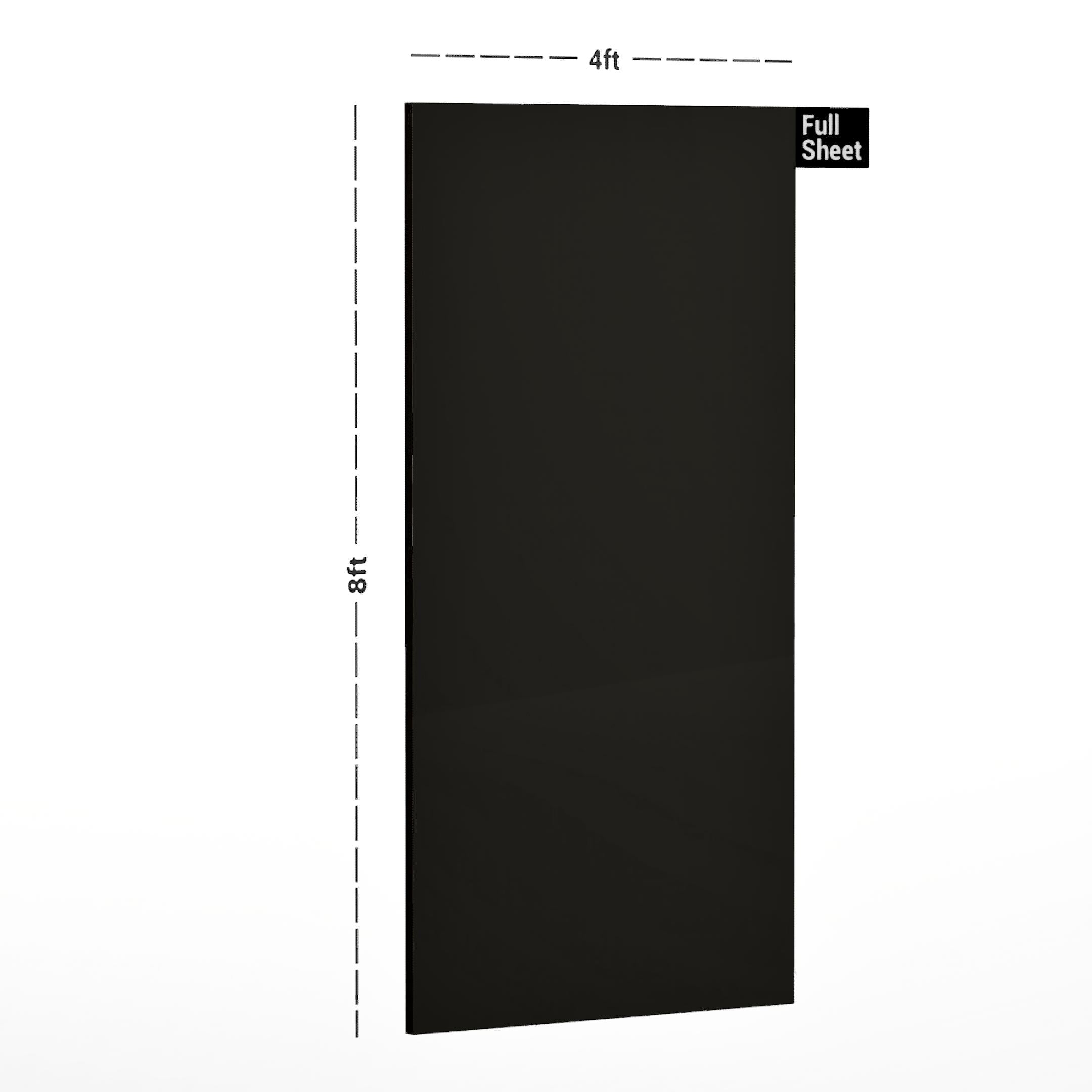 Grey Plain Laminate 8x4 ft Suede 1 mm - 621x SF