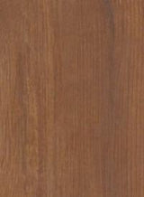 Brown wood grain laminate with matte finish and visible wood texture and pattern.