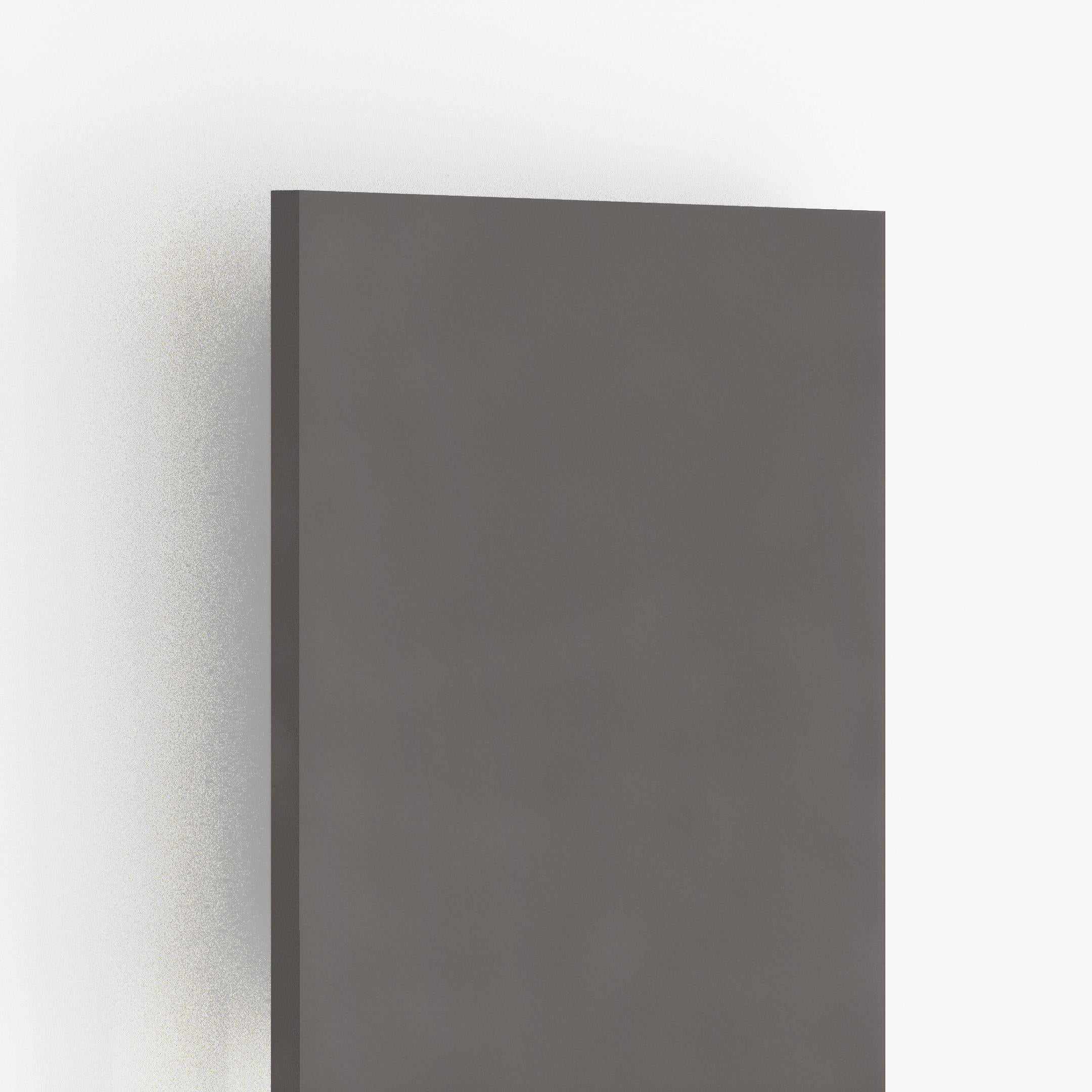 Pencil Grey Plain Laminate 8x4 ft Suede 1 mm - 6994 SF