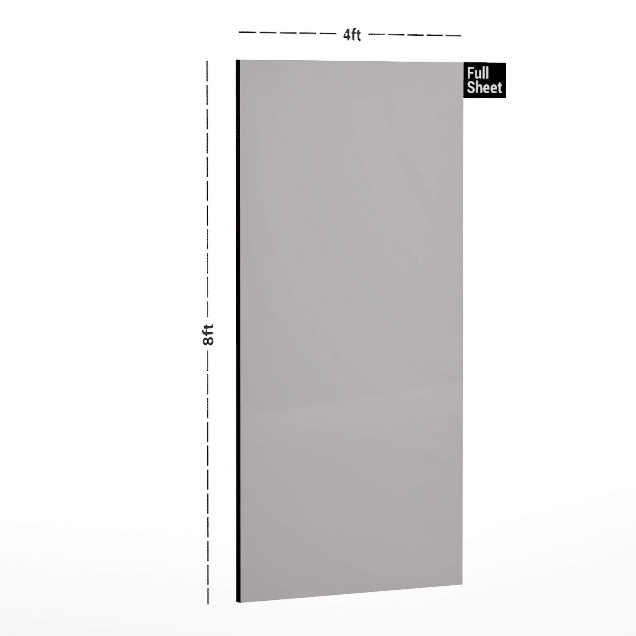 Steel Grey Plain Laminate 8x4 ft Super Matte 0.95 mm - 705 SMT