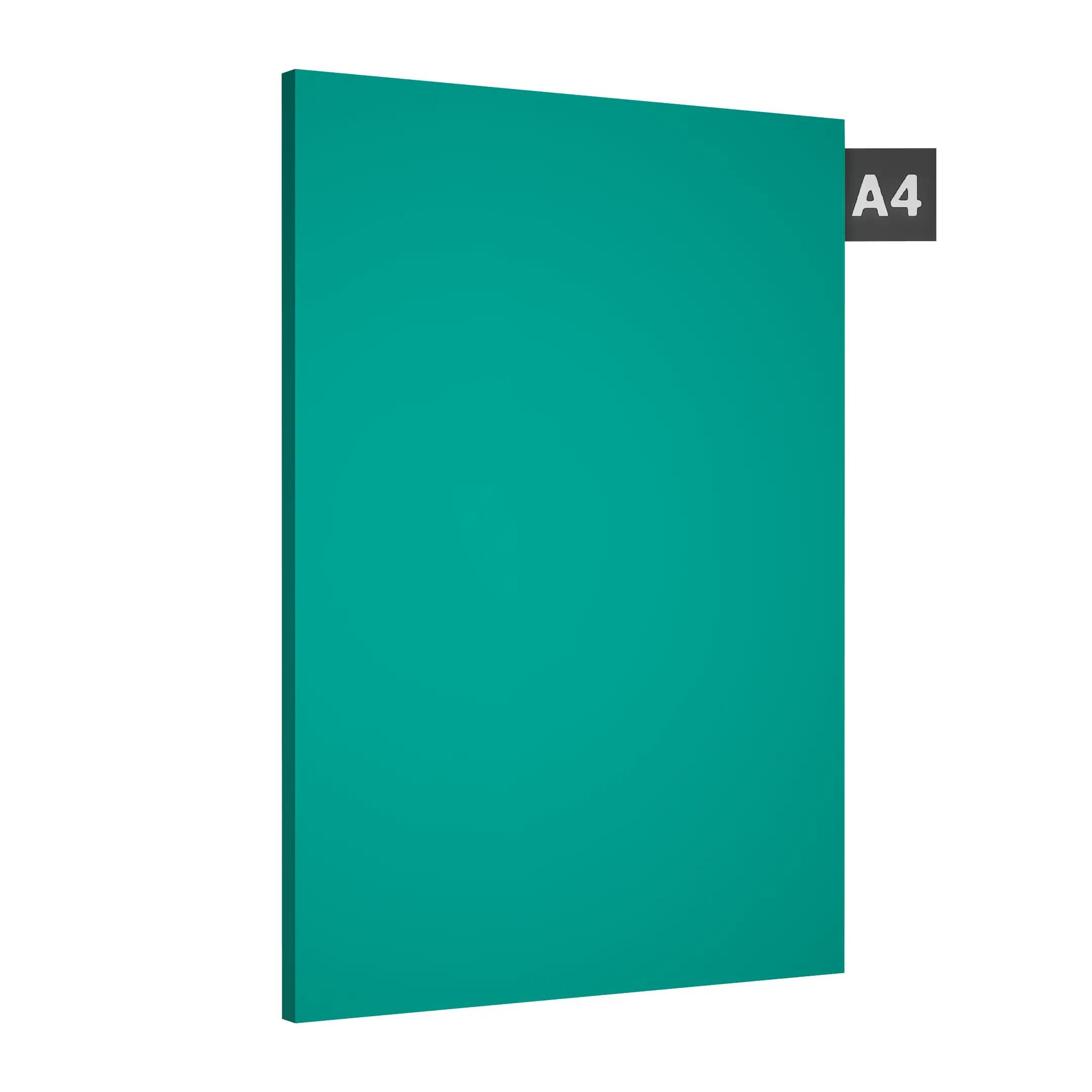 Peacock Green Plain Laminate 8x4 ft Suede 0.95 mm - 730 SF