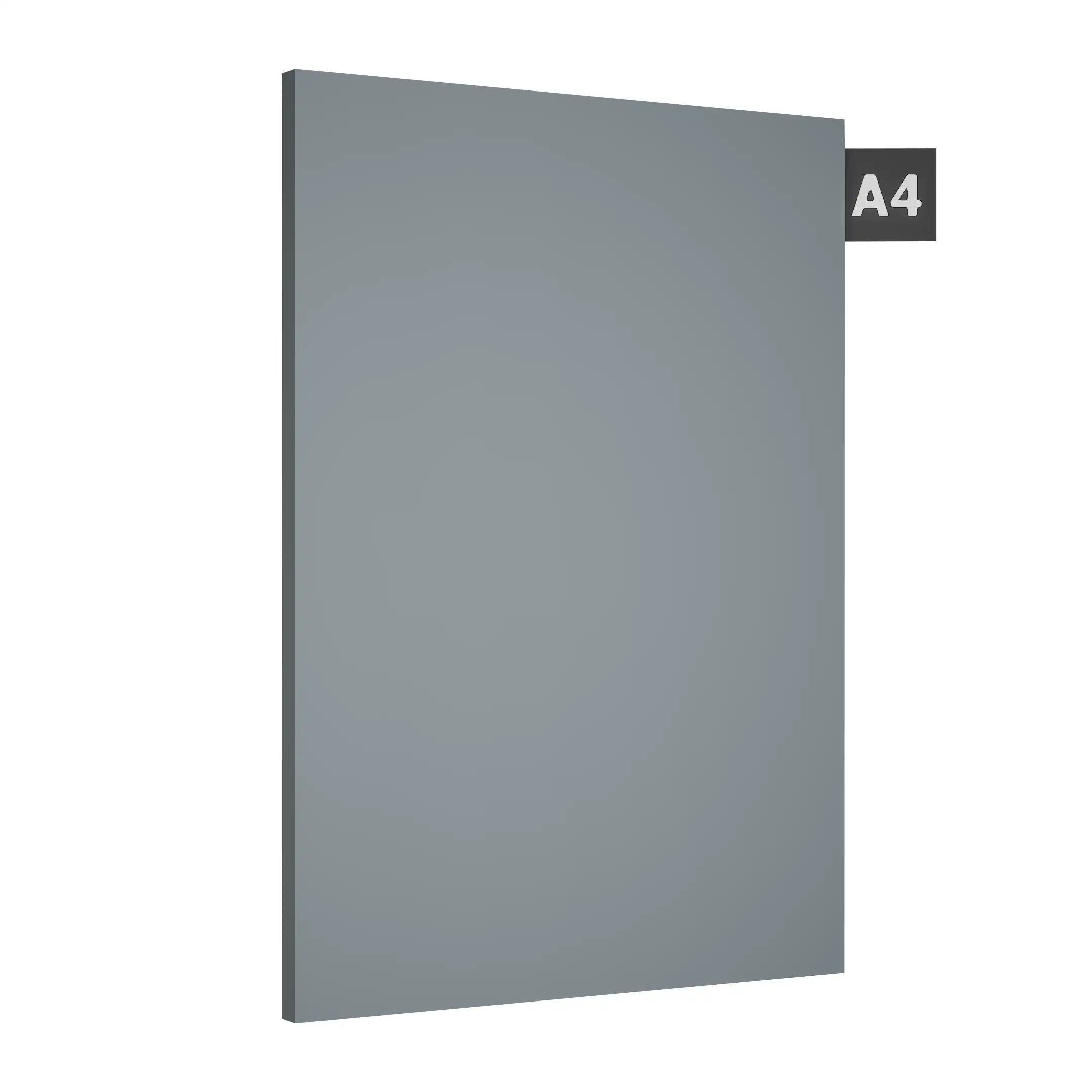 Grey Plain Laminate 8x4 ft Matte 0.8 mm - 8019 MT