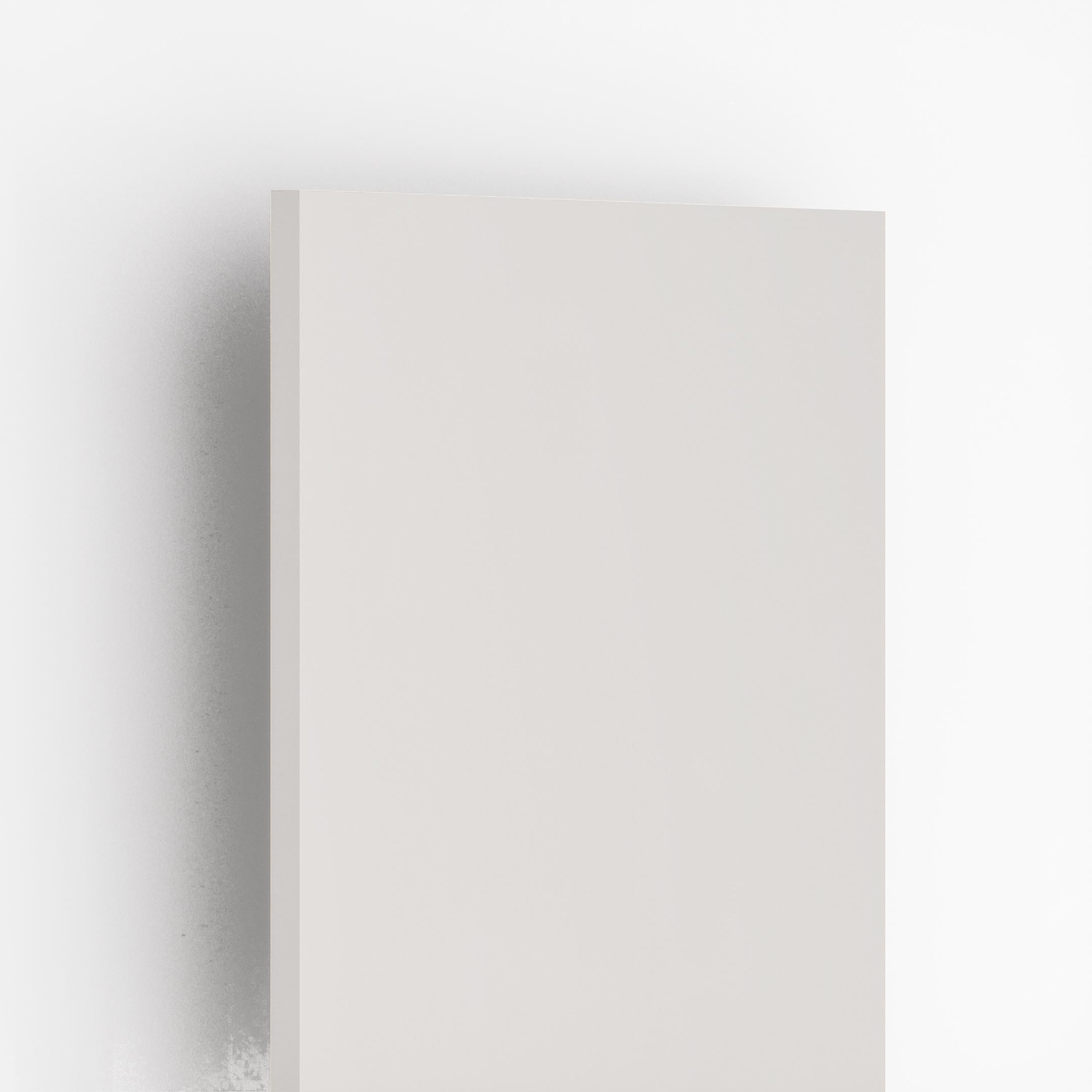 8 Pearl White Plain Laminate 8x4 ft Matte 1 mm - 8058 A