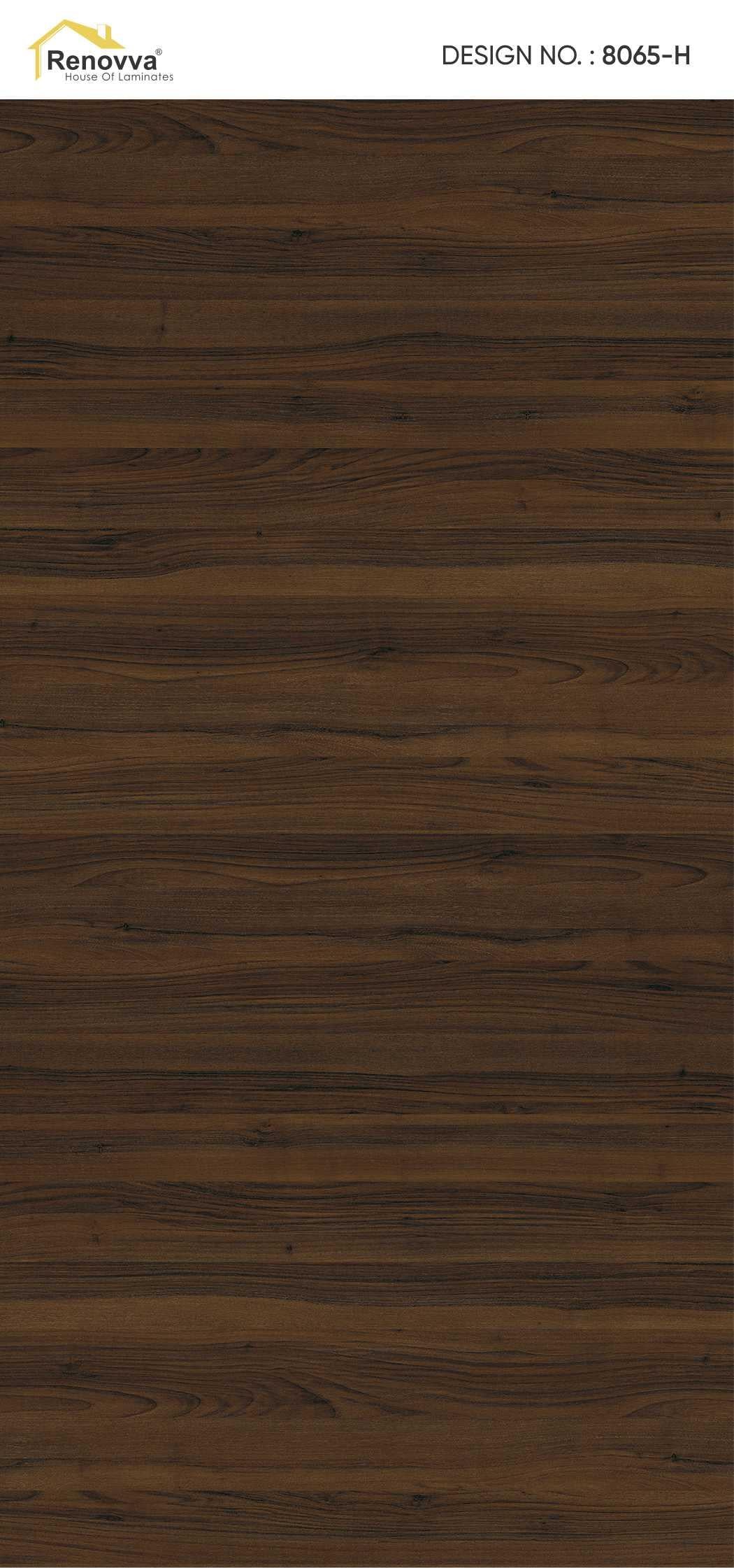 RHV Makore Wood Laminate 8x4 ft Texture 1 mm - 8065 H
