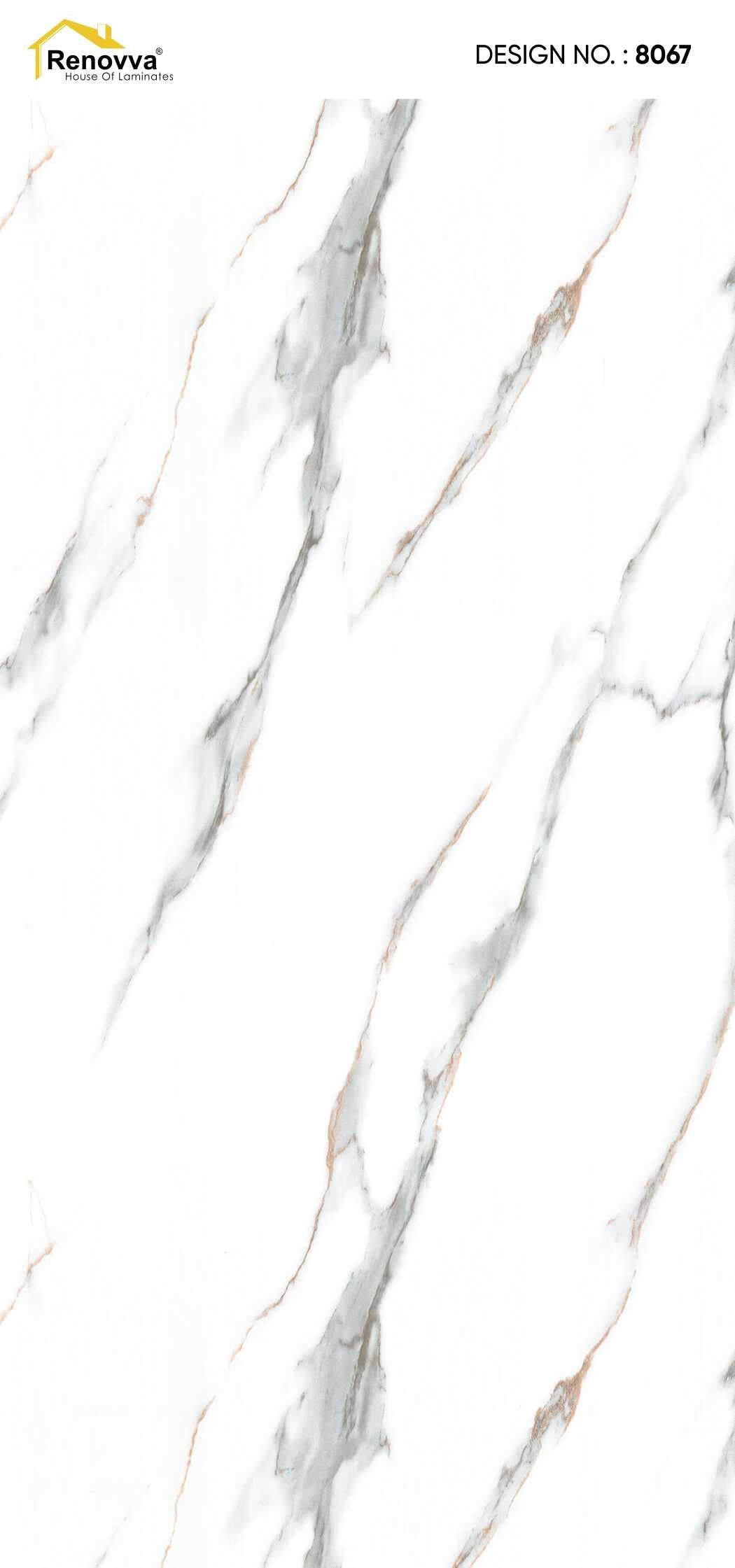 Staturio Marble & Stone Laminate 8x4 ft Texture 1 mm - 8067 TG