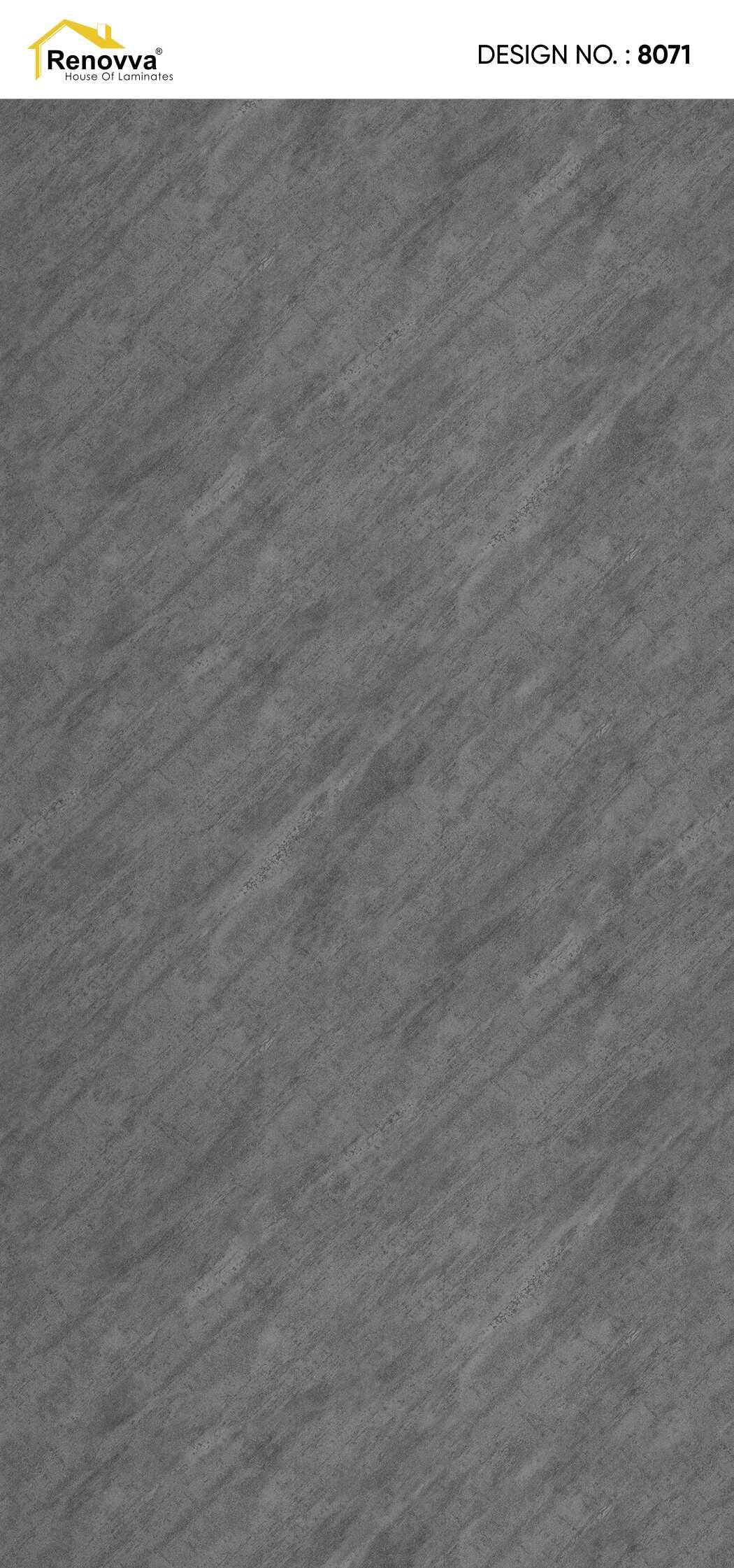 Grey Pietra Marble & Stone Laminate 8x4 ft Texture 1 mm - 8071 CB