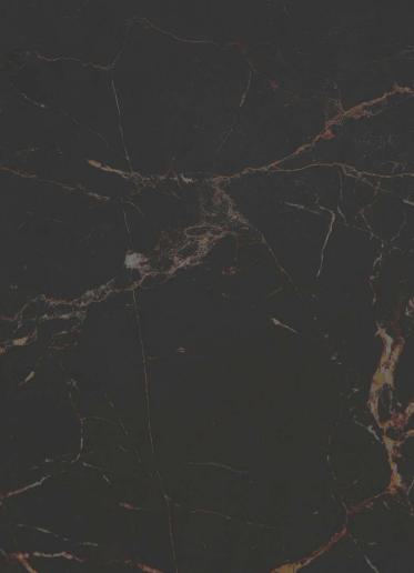 Blackorange Marquina Marble & Stone Laminate 8x4 ft Matte 1 mm - 8089 MTS