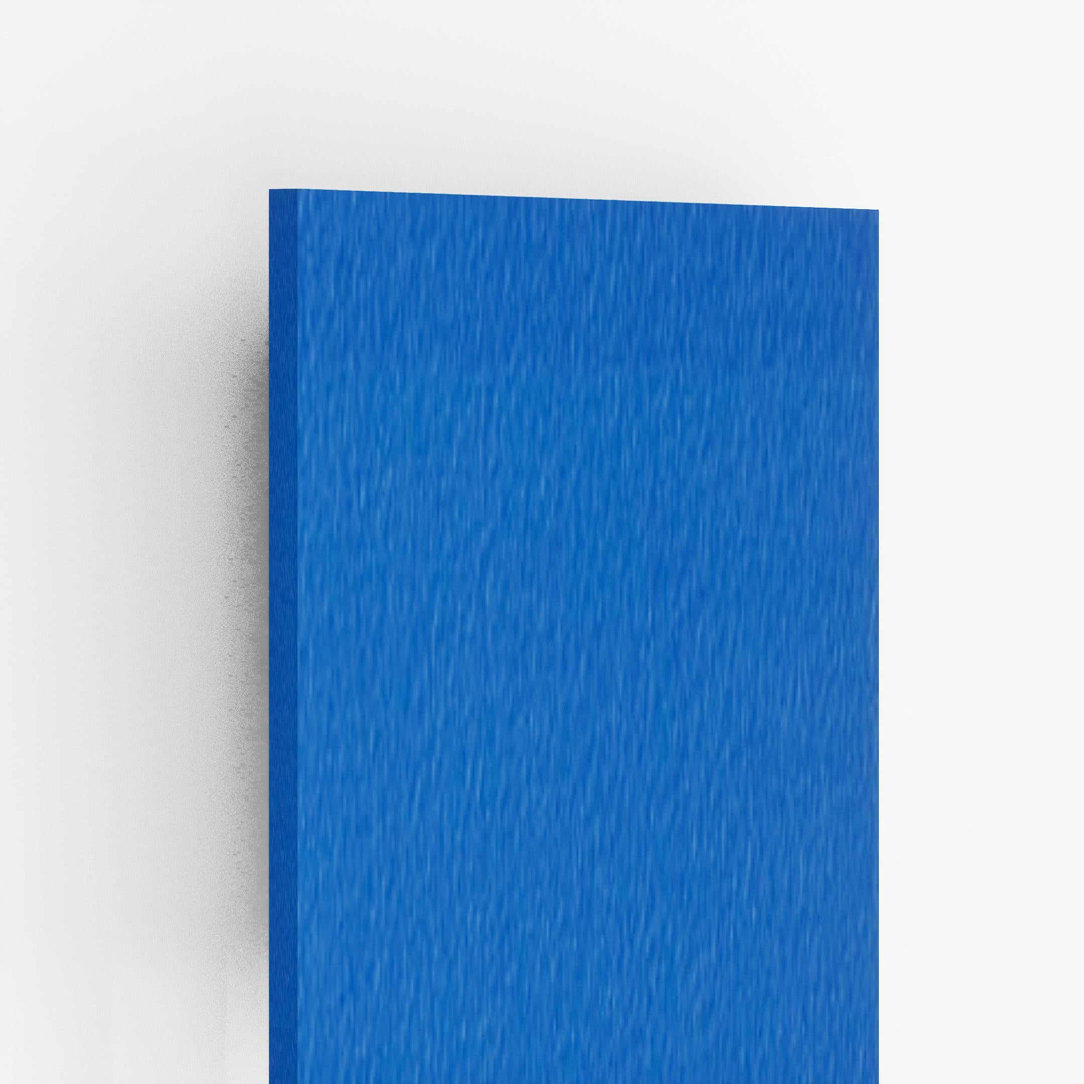 Plain Laminate 8x4 ft Suede 0.8 mm - 8167 Indigo
