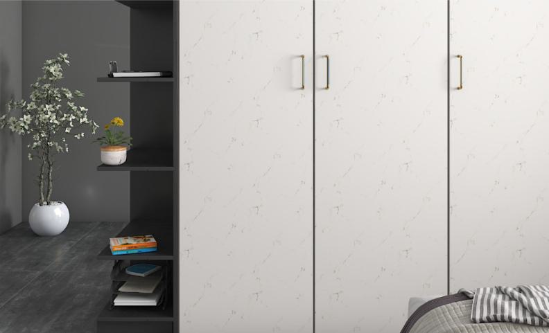 White Marble & Stone Laminate 8x4 ft Texture 0.8 mm - 8918 MS