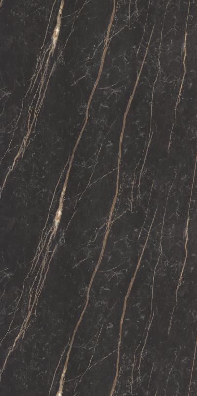 Black Marble & Stone Laminate 8x4 ft High Gloss 0.8 mm - 8919 SG