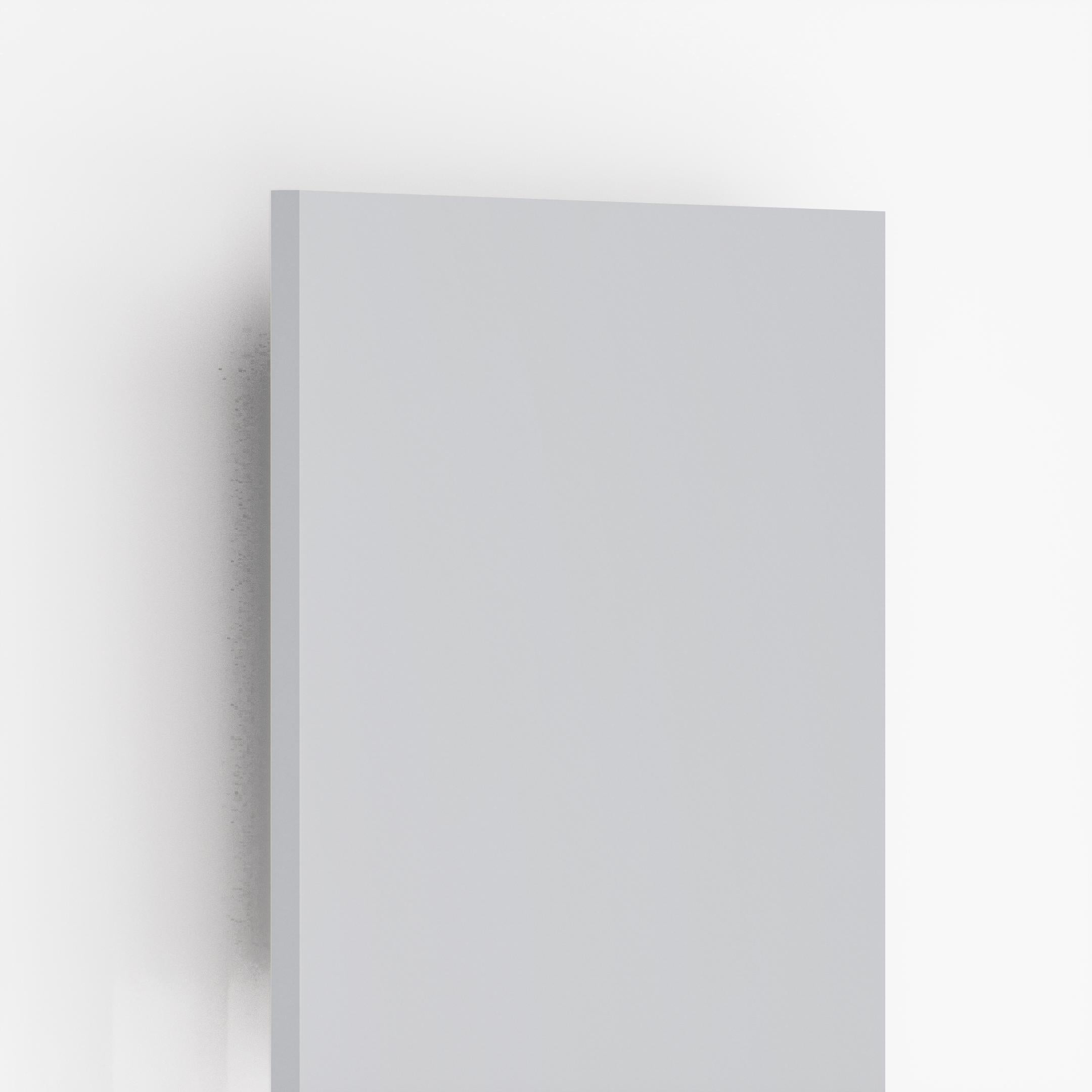 White Plain Laminate 8x4 ft Suede 0.82 mm - 9001 Off