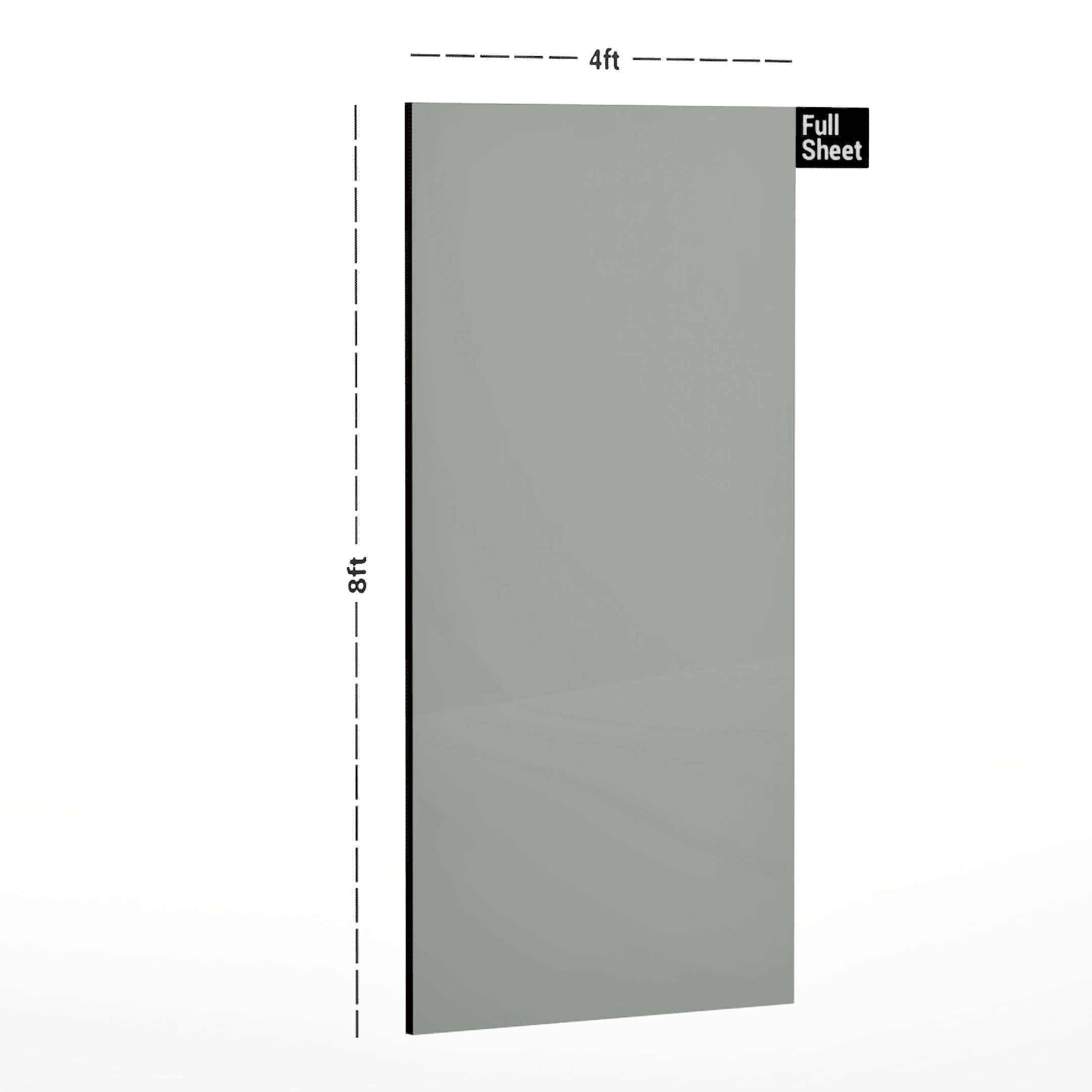 Grey Plain Laminate 8x4 ft Suede 0.82 mm - 9006 Light