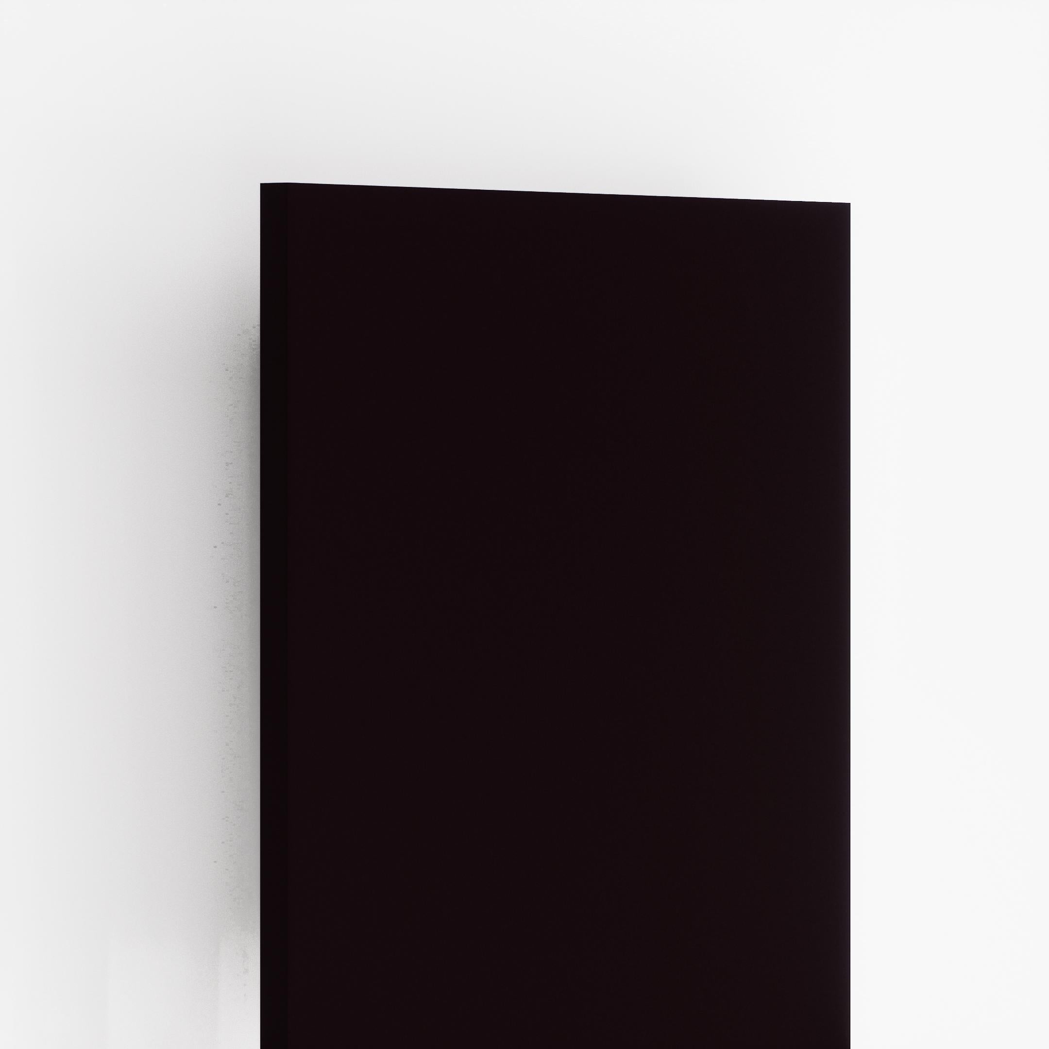 Currant Plain Laminate 8x4 ft Suede 0.82 mm - 9015 Black