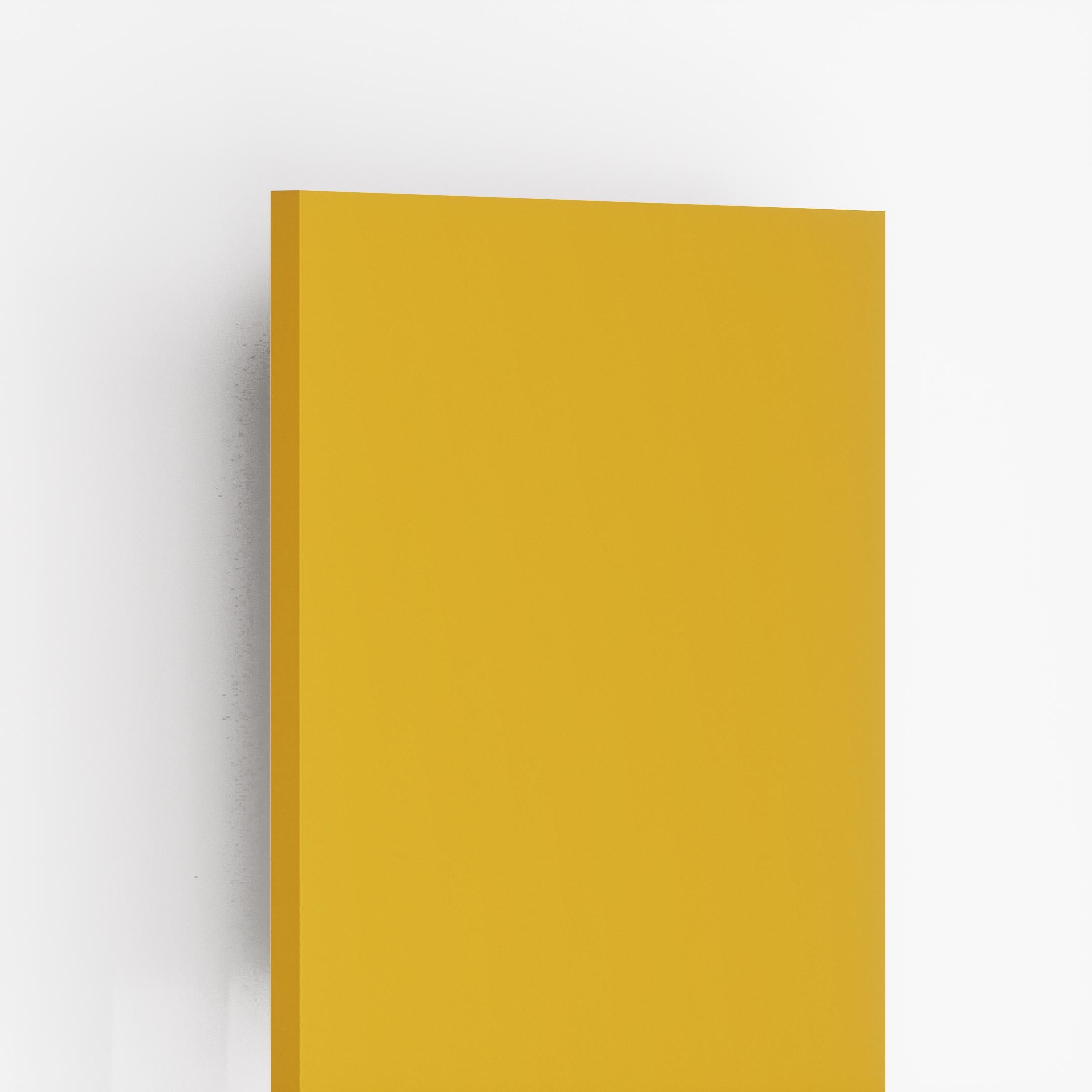 Plain Laminate 8x4 ft Suede 0.82 mm - 9023 Yellow