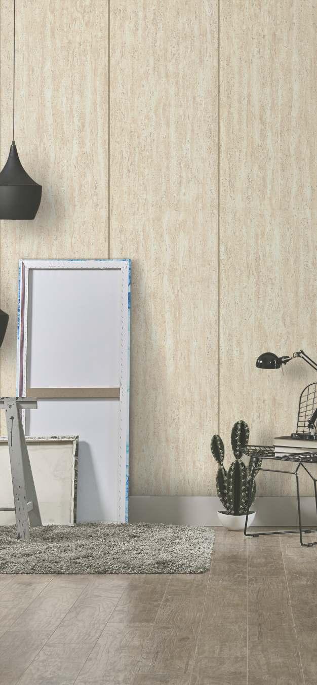 Travertine Tone Marble & Stone Laminate 8x4 ft Matte 1 mm - 9302 SMS