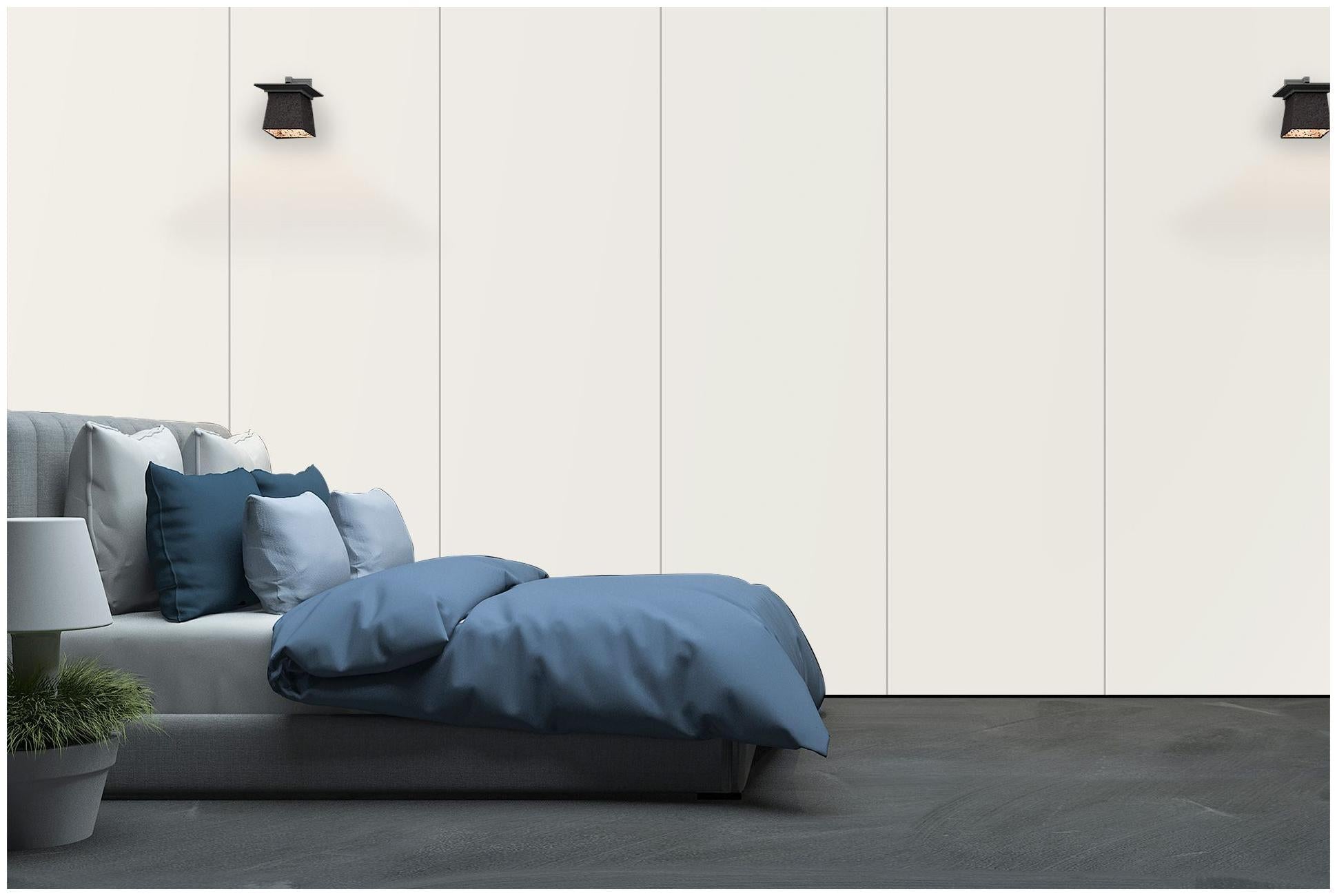 93504 SUD Simply White 8 ft x 4 ft Unicore Suede Finish Decorative Laminate - 1 mm