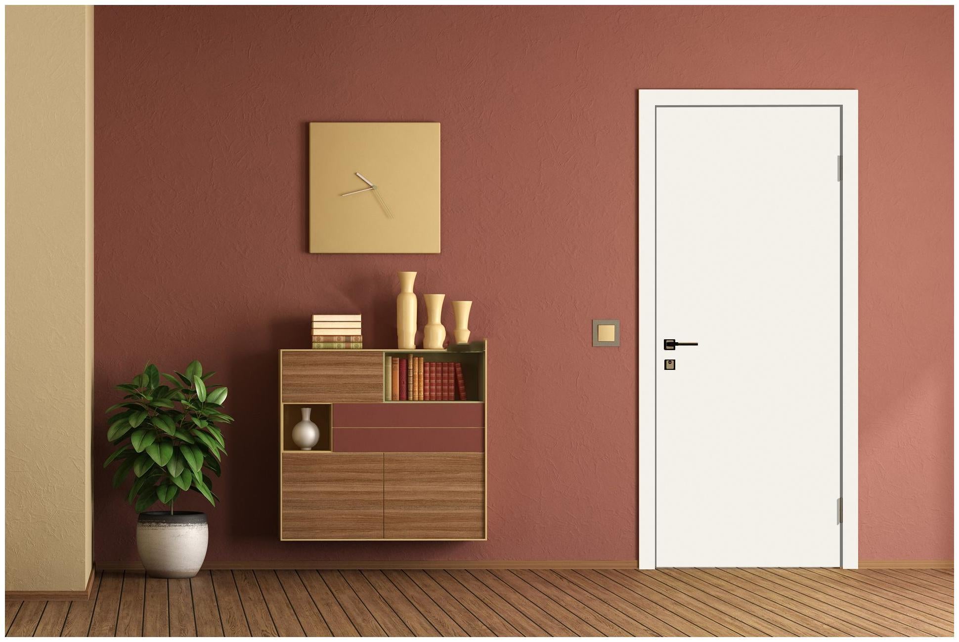 93504 SUD Simply White 8 ft x 4 ft Unicore Suede Finish Decorative Laminate - 1 mm