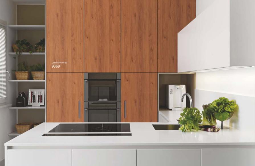 34 Blonde Base Wood Laminate 8x4 ft Texture 1 mm - 9369 A