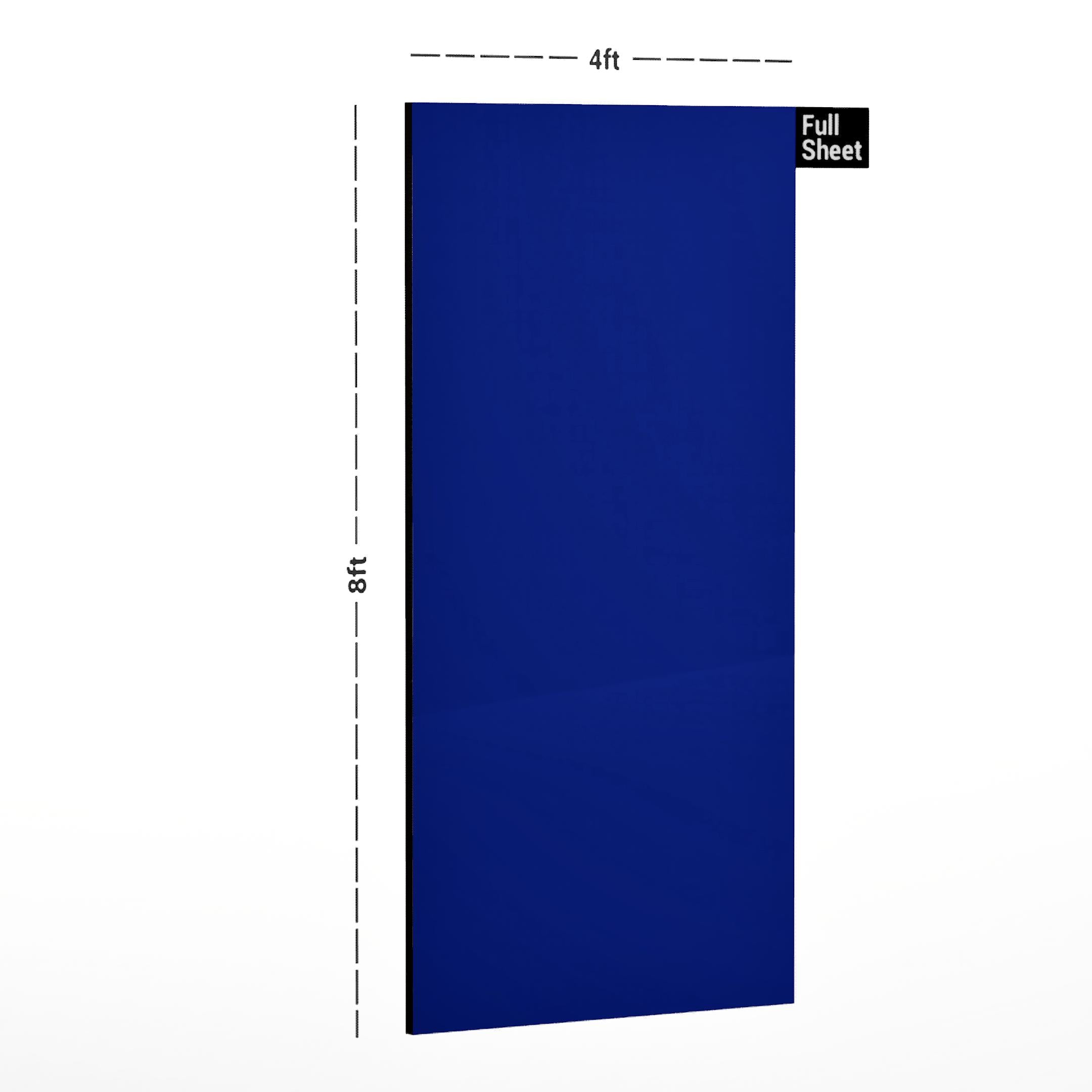 Oliviya 800 Solid Colour Blue Plain Laminate 8x4 ft Texture 0.8 mm - 94 PHG
