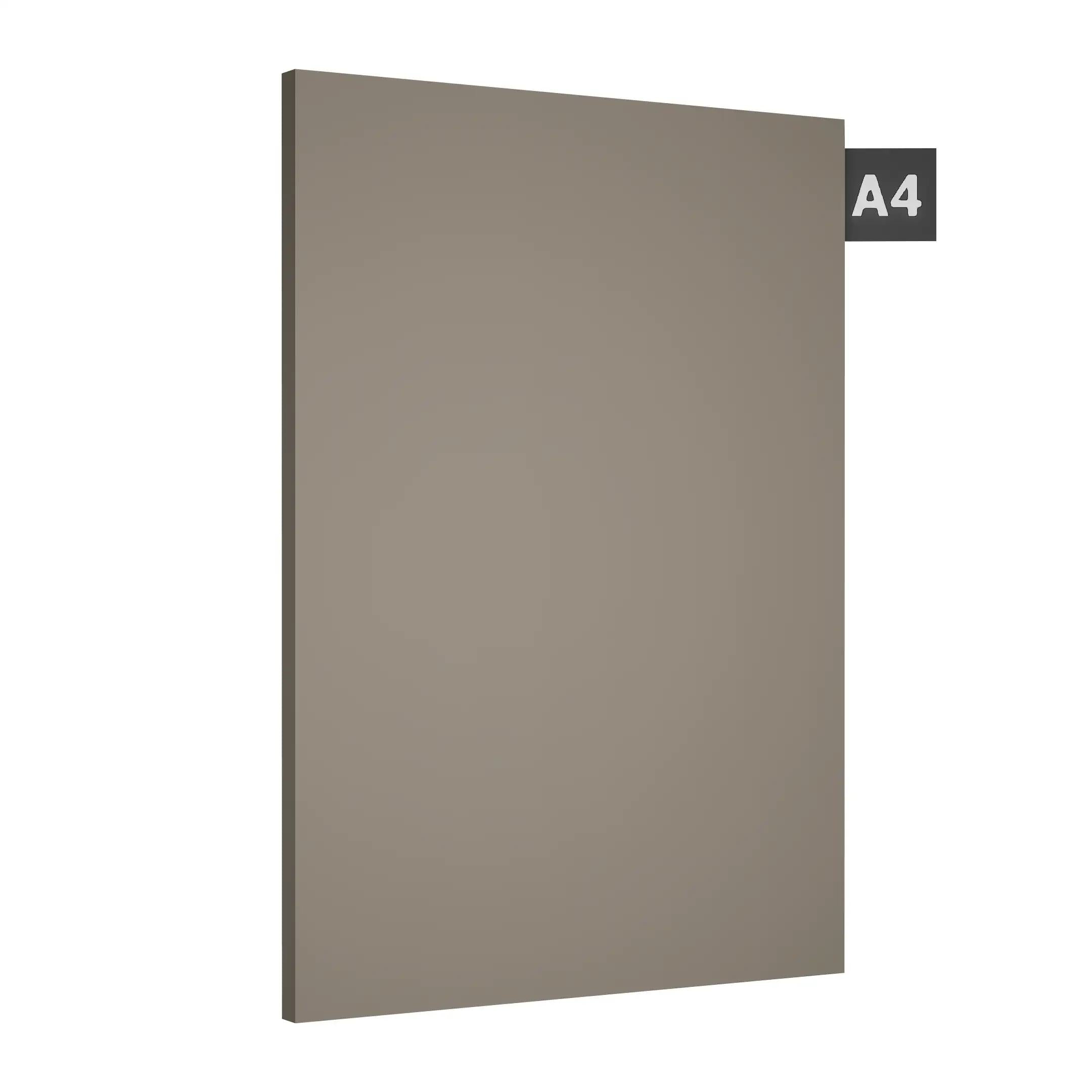 Gothic Grey Plain Laminate 8x4 ft Suede 1 mm - 9532 SF