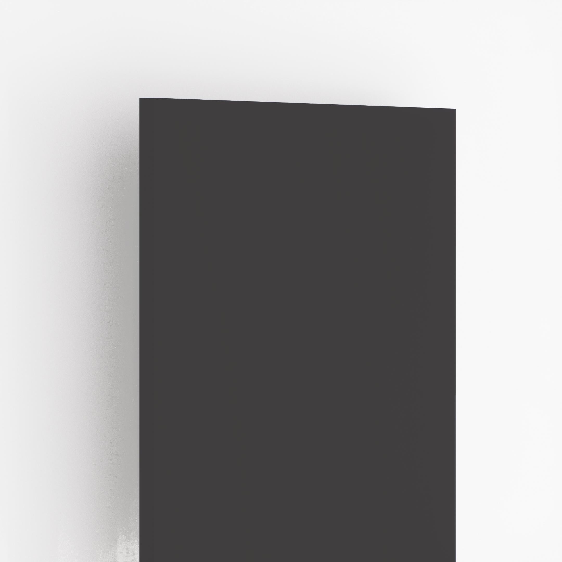 Black Plain Laminate 8x4 ft Matte 1 mm - 9535 SZM