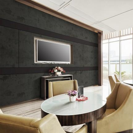 Black Bane Marble & Stone Laminate 8x4 ft Texture 1 mm - 958 STB