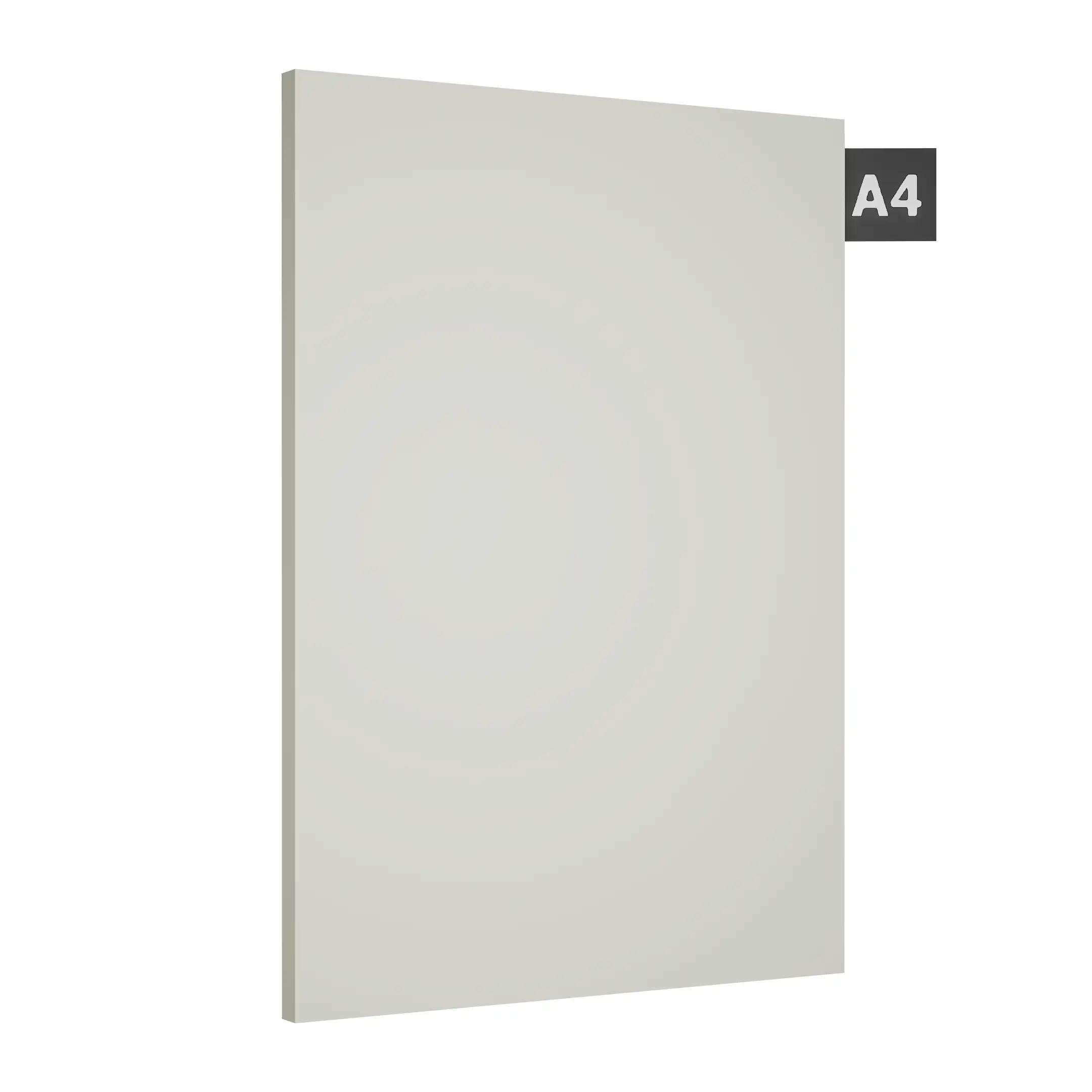 Pearl White Plain Laminate 8x4 ft mm - AC 1