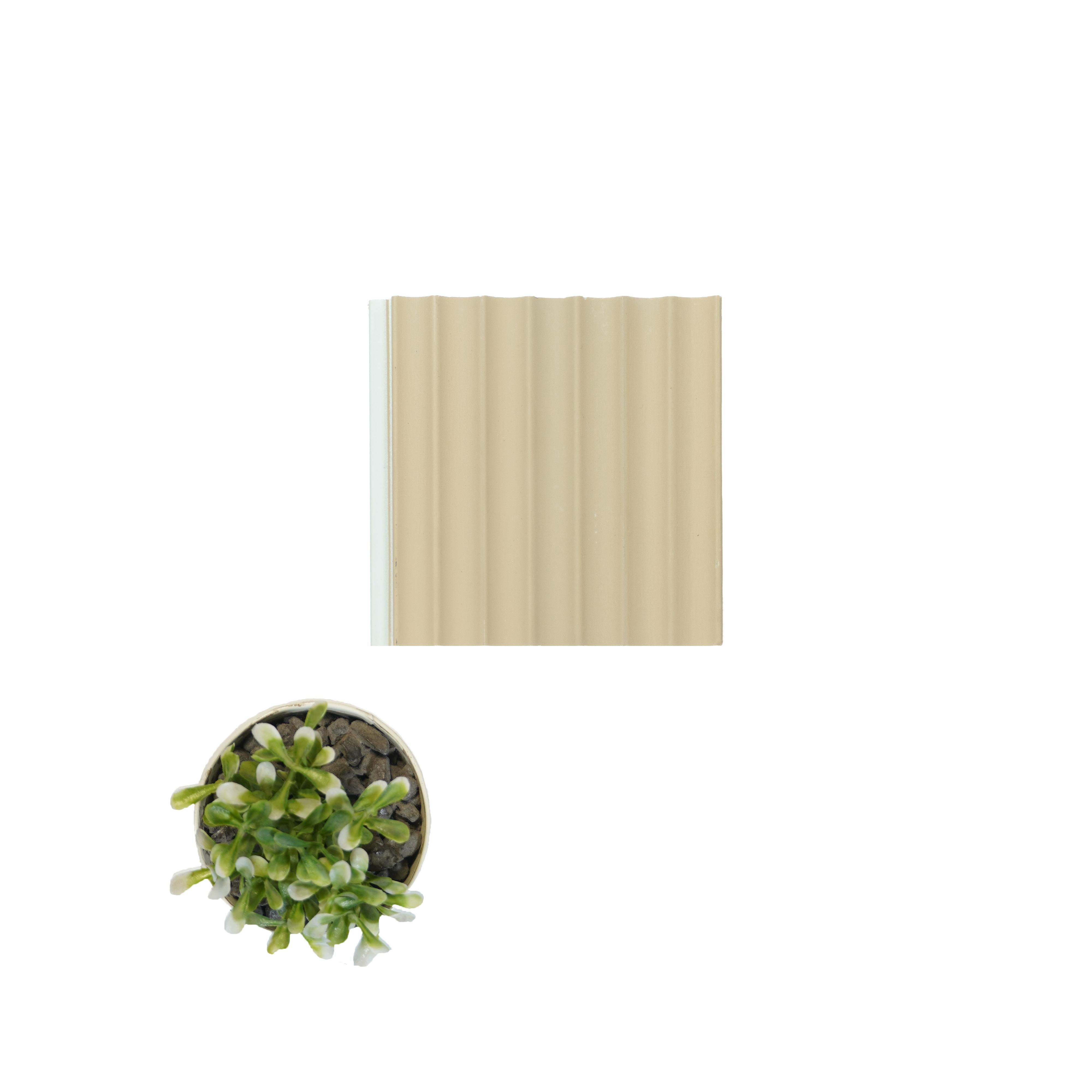 Dark Beige Laminate 8x4 ft Matte 1 mm - Brown Plain