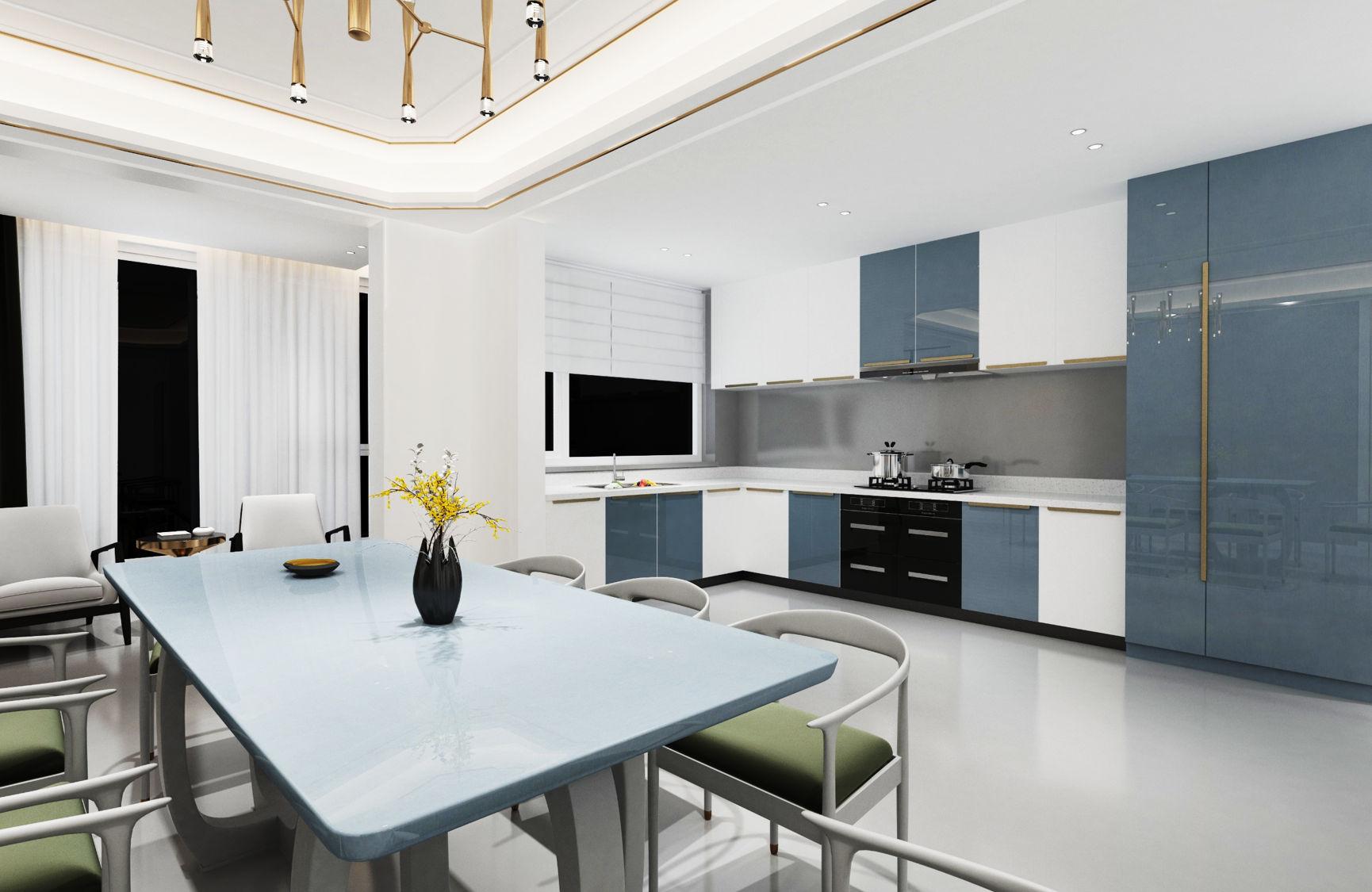 Classic Glossy Wood Laminate 8x4 ft High Gloss 1.25 mm - Crystal 1256