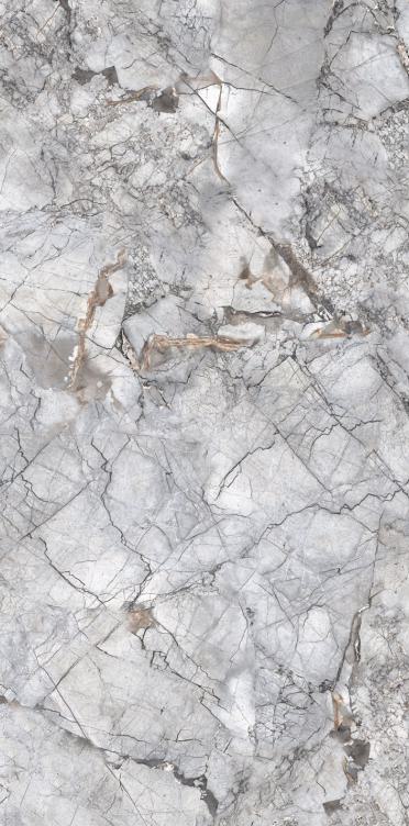 Grey Emperor Marble & Stone Laminate 8x4 ft Texture 1 mm - DG 204