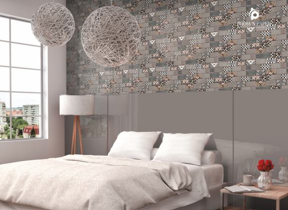 Moroccan Tiles Designer Laminate 8x4 ft Texture 1 mm - DG 205