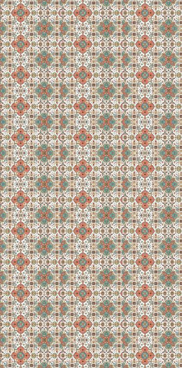 Floral Blanca Designer Laminate 8x4 ft Texture 1 mm - DG 208