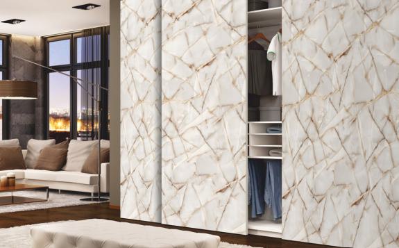 Blacno Valencia Marble & Stone Laminate 8x4 ft Texture 1 mm - DG 210