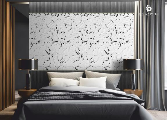 Rustic Cracked Wall Designer Laminate 8x4 ft Texture 1 mm - DG 211