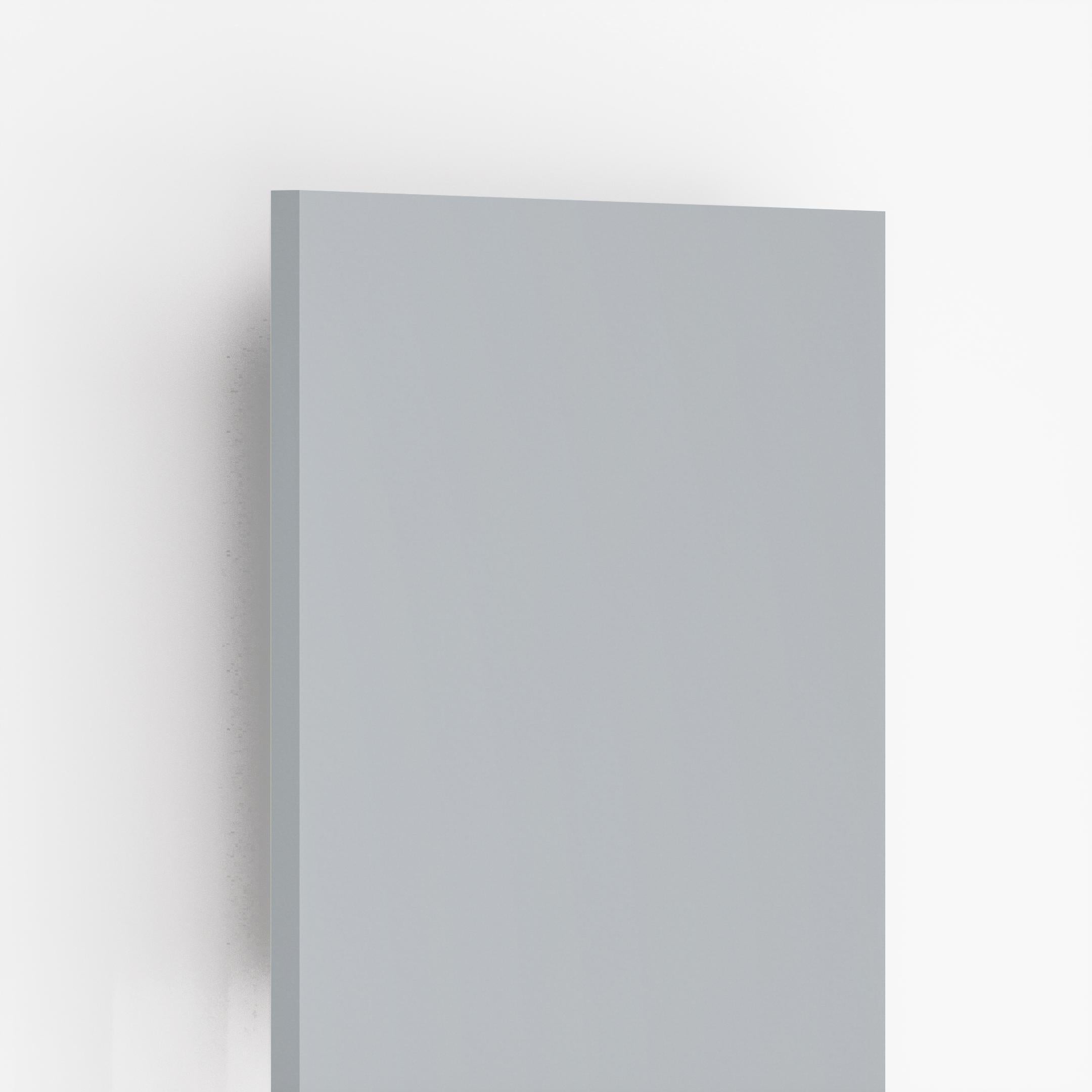 Silver Frost Metallic Plain Laminate 8x4 ft Glossy 1 mm - DG 5122