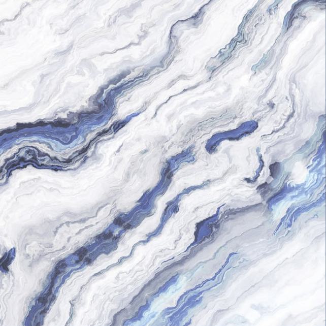 Ice Blue Marble & Stone Laminate 8x4 ft Texture 1 mm - DG 615