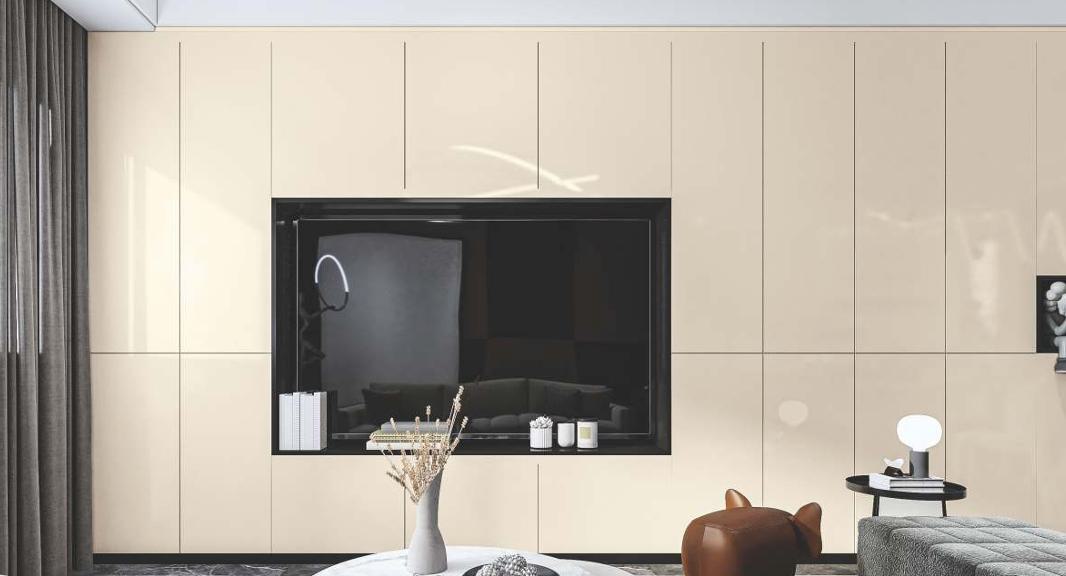 ASA Acrylic – Beige Plain Laminate 8x4 ft Glossy 1.25 mm - EG 957