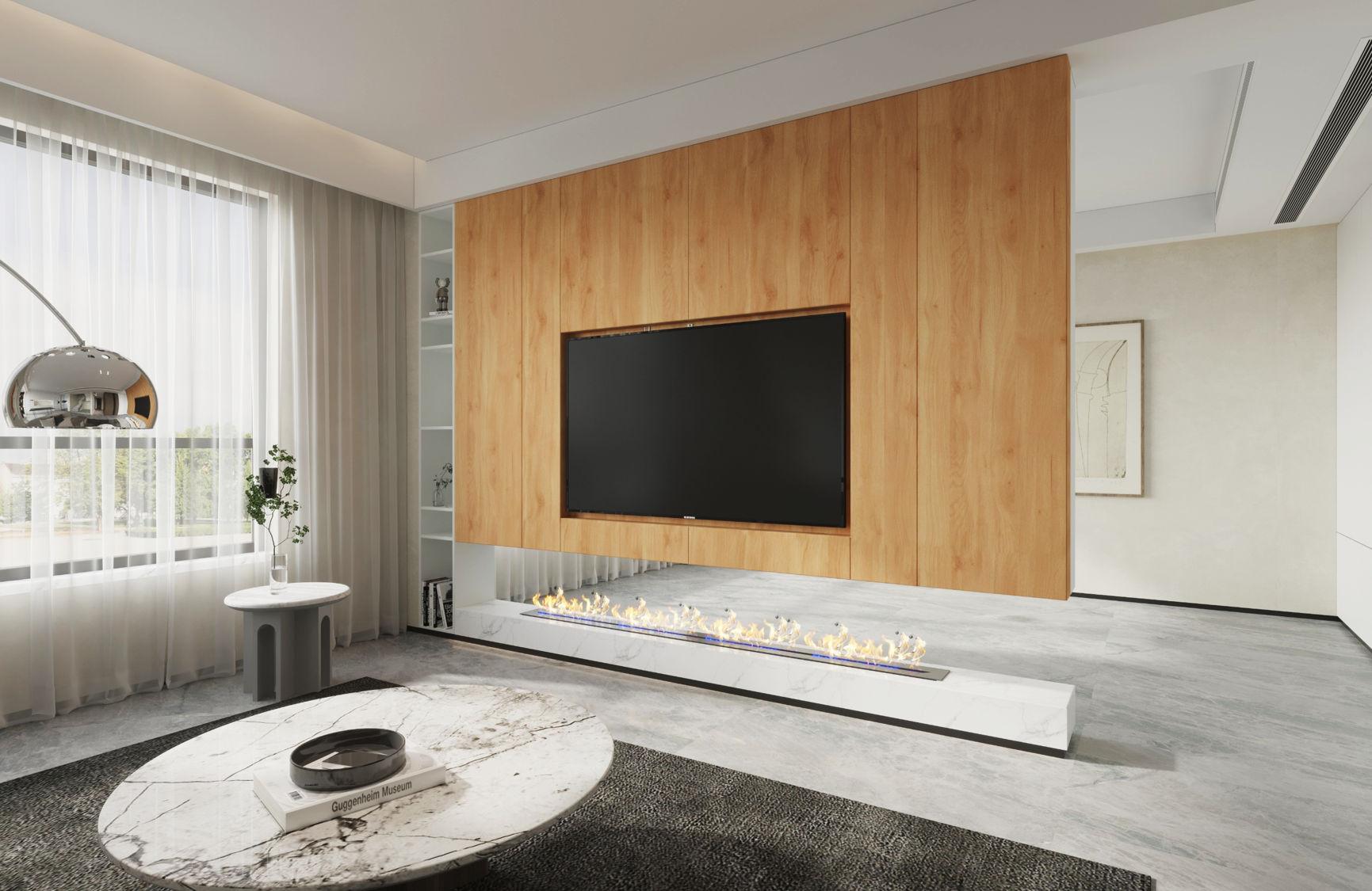 Fountain Mist Wood Laminate 8x4 ft Texture 1.25 mm - FM 1715