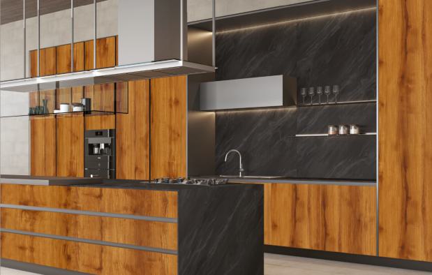 31156 Wood Laminate 8x4 ft Glossy 1 mm - GM 67